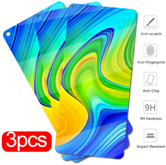 redmi note 9 Glass 3pcs protective glass For xiaomi redmi note 9 s 9s readmi note9 s note9s screen protector tempered glas Film