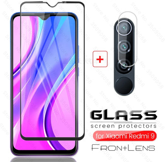Redmi9 Glass Camera Len Protector For Xiaomi Redmi 9c Nfc 9a Protective Glass On Readmi 9 C NFC A C9 A9 6.53'' Phone Screen Film