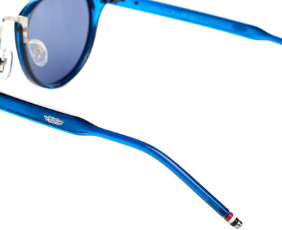 REDMUST Unisex UV-bescherming 400 Gepolariseerde Ronde Zonnebril Blauw