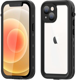 Redpepper Dot Plus Waterproof Backcover voor de Apple iPhone 13 Mini - Zwart