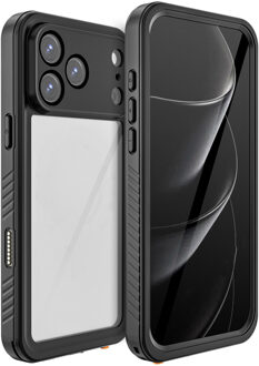 Redpepper Dot Plus Waterproof Backcover voor de Apple iPhone 17 Pro Max - Zwart