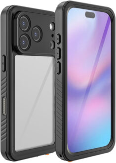 Redpepper Dot Plus Waterproof Backcover voor de Apple iPhone 17 Pro - Zwart