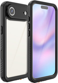 Redpepper Dot Plus Waterproof Backcover voor de Apple iPhone Air - Zwart