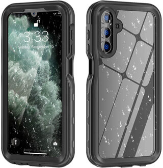 Redpepper Dot Plus Waterproof Backcover voor de Samsung Galaxy A15 (5G/4G) - Zwart