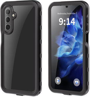 Redpepper Dot Plus Waterproof Backcover voor de Samsung Galaxy A16 - Zwart