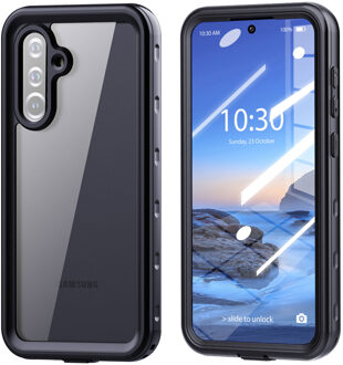 Redpepper Dot Plus Waterproof Backcover voor de Samsung Galaxy A36 - Zwart