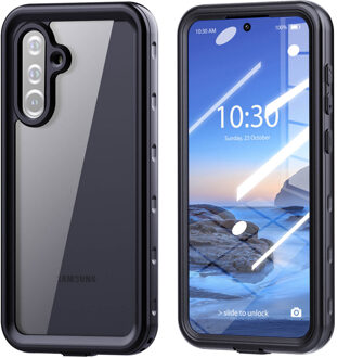 Redpepper Dot Plus Waterproof Backcover voor de Samsung Galaxy A56 - Zwart