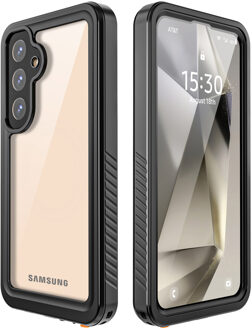 Redpepper Dot Plus Waterproof Backcover voor de Samsung Galaxy S25 Plus - Zwart