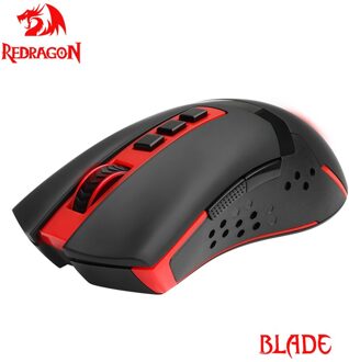 Redragon Blade M692 Usb Draadloze Gaming Muis 4800 Dpi 9 Knoppen Programmeerbare Ergonomisch Voor Overwatch Gamer Muizen Pc Computer