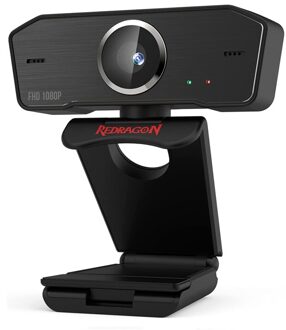 Redragon GW800 Apex Usb Hd Webcam Autofocus Ingebouwde Microfoon 1920X1080P 30fps Web Cam Camera Voor desktop Laptops Spel Pc zwart-1080P
