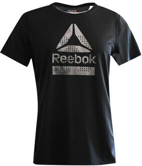 Reebok Active Chill Zwart T-shirt met korte mouwen voor dames BQ4994 RW14 - maat 2XS