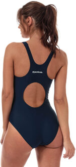 Reebok Adelia-damesbadpak in marineblauw