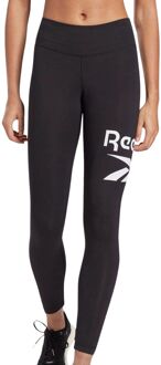 Reebok big logo legging zwart dames dames - M