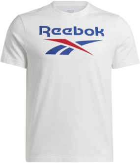 Reebok big logo shirt wit heren heren