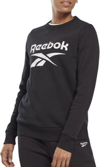 Reebok big logo sweater dames dames zwart - M