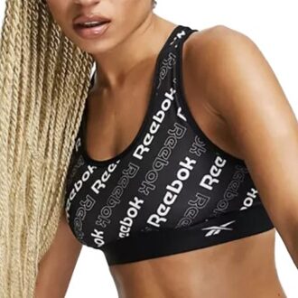 Reebok Bobbie Sports Crop Top * Actie * Versch.kleure/Patroon,Zwart - X-Small,Small