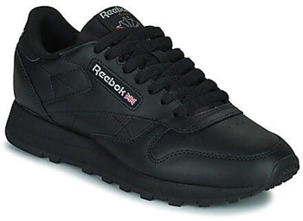 Reebok Classic Lage Sneakers Reebok Classic CLASSIC LEATHER" Zwart - 36,39,40,41,42,43,34,35,40 1/2,42 1/2,37 1/2,38 1/2,44 1/2,45 1/2,36 1/2,48 1/2,34 1/2