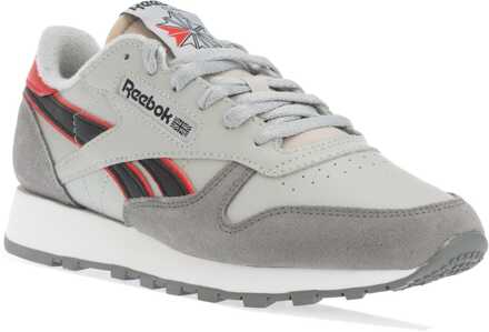 Reebok Classic Leather herenschoenen in grijsrood
