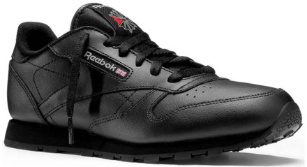 Reebok Classic Meisjes Sneakers Classic Leather Kids - Zwart - Maat 36