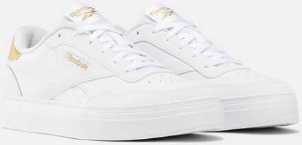 Reebok Classics Court Advance Clip damestrainers in Witgoud - maat