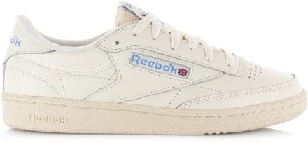 Reebok Club c 85 vintage met blauwe details lage sneakers unisex Wit - 40