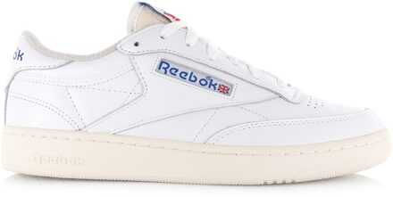 Reebok Club c 85 vintage white/chalk/blue lage sneakers unisex Wit - 40,5