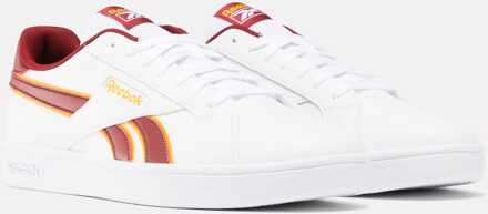 Reebok Court Retro herentrainers in wit-rood