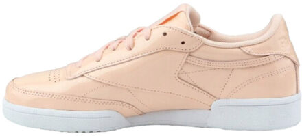 Reebok Dames club c 85 lakleer trainers - maat 38,5 Roze