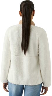 Reebok Dames Double Monkey Fleece Jacket (Crème) - L