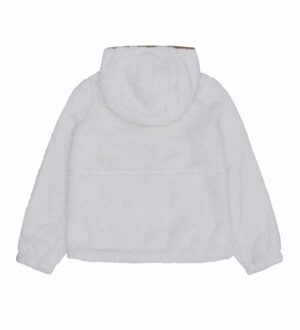 Reebok Dames Double Monkey Fleece Jacket (Crème)