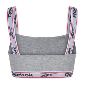 Reebok Dames krystal sportbeha Grijs - M