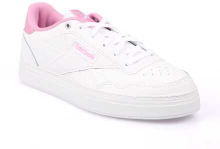 Reebok Dames Reebok Court Advance Bold Sneakers in Wit Roze - EU 38 / UK 5