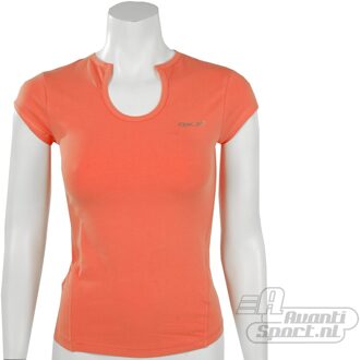 Reebok Fitness Tee - Shirts Dames Fitness Oranje - XL