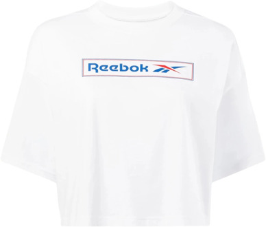 Reebok graphic shirt wit dames dames - L