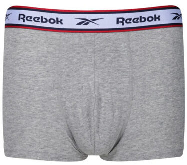 Reebok Heren barlow zwembroek (set van 3) Grijs - XL