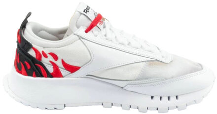 Reebok Heren legacy leren trainers Wit - 44,5