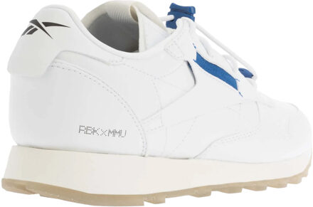Reebok Heren Melk make-up Classic Vegan Trainers (Wit/blauw) - maat EU 47.5 / UK 12