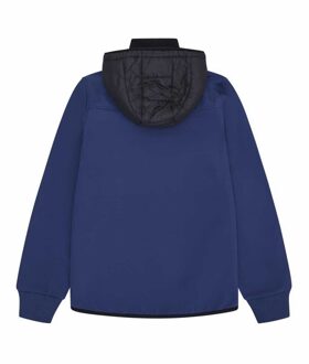 Reebok Heren Mixed Media Jacket (Batik Blauw) - maat XL Donkerblauw