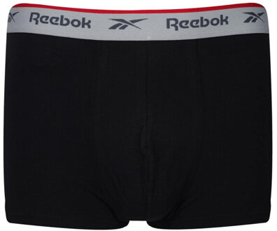 Reebok Heren ovett zwembroek (set van 3) - maat S Zwart