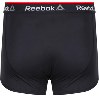 Reebok Heren redgrave sport boxershorts (set van 3) - maat S Zwart