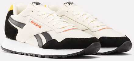 Reebok Heren Reebok Glide Trainers in Wit Zwart - maat Zwart en zilver
