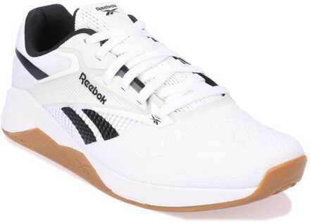 Reebok Heren Reebok Nano X4 Sportschoenen in Wit Zwart Zwart en zilver - EU 38.5 / UK 5.5