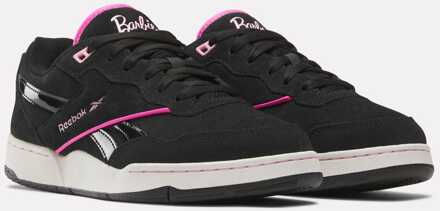 Reebok Heren Reebok X Barbie BB 4000 II Sportschoenen in zwart roze - maat EU 41 / UK 7.5