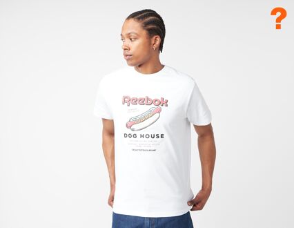 Reebok Hotdog T-Shirt, wit - L