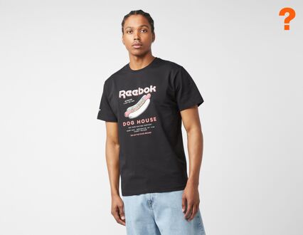 Reebok Hotdog T-Shirt, zwart - XL