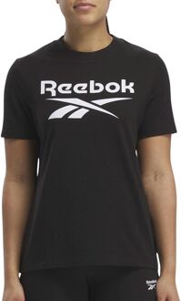 Reebok Identitiy Shirt Dames zwart - wit - L