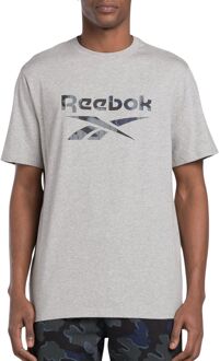 Reebok Identity Motion Shirt Heren grijs - L