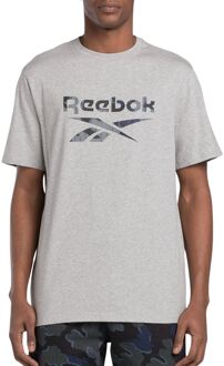 Reebok Identity Motion Shirt Heren grijs