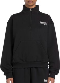 Reebok Identity Sweater Dames zwart - wit - M