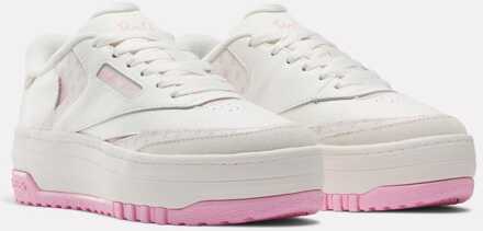 Reebok Juniors X Barbie Club C meisjestrainers in wit-roze - EU 37.5 / UK 4.5